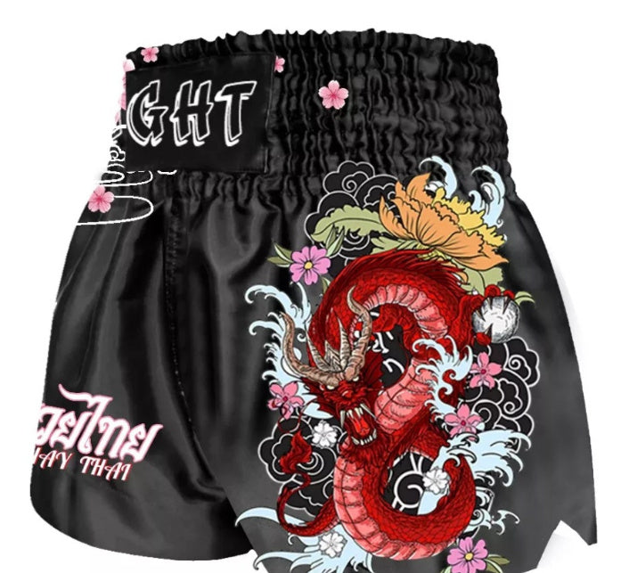 Muay Thai Shorts Fighting Taekwondo Sanda Martial Arts Boxing Training Pant