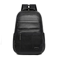 PU Soft Leather Backpack Large Capacity Men