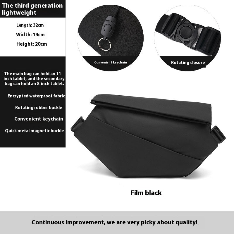 Crossbody Multifunctional Sports Fitness Chest Bag