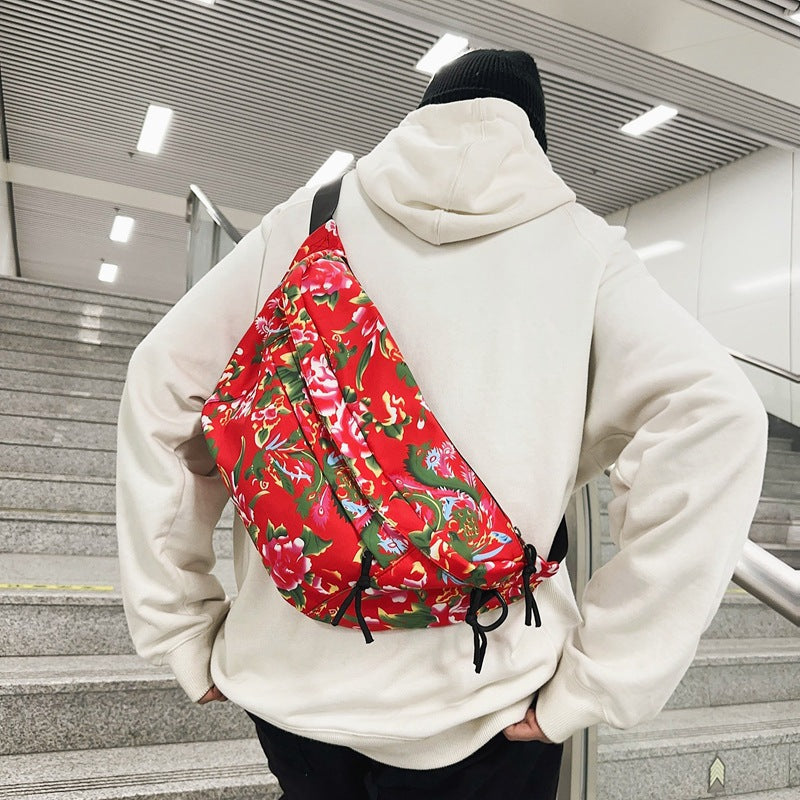 Unique Fashion New Style Artistic Style Chest Bag
