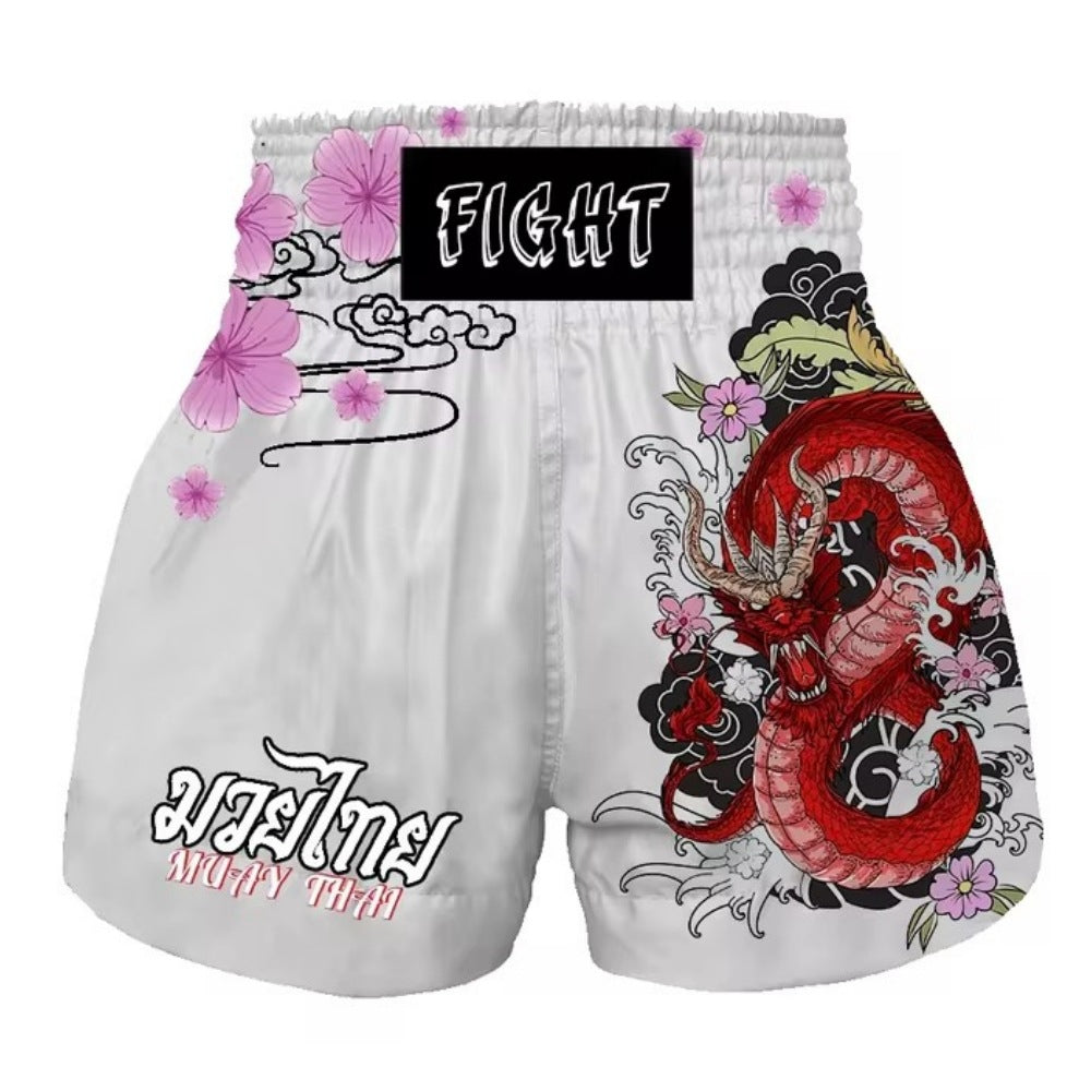 Muay Thai Shorts Fighting Taekwondo Sanda Martial Arts Boxing Training Pant