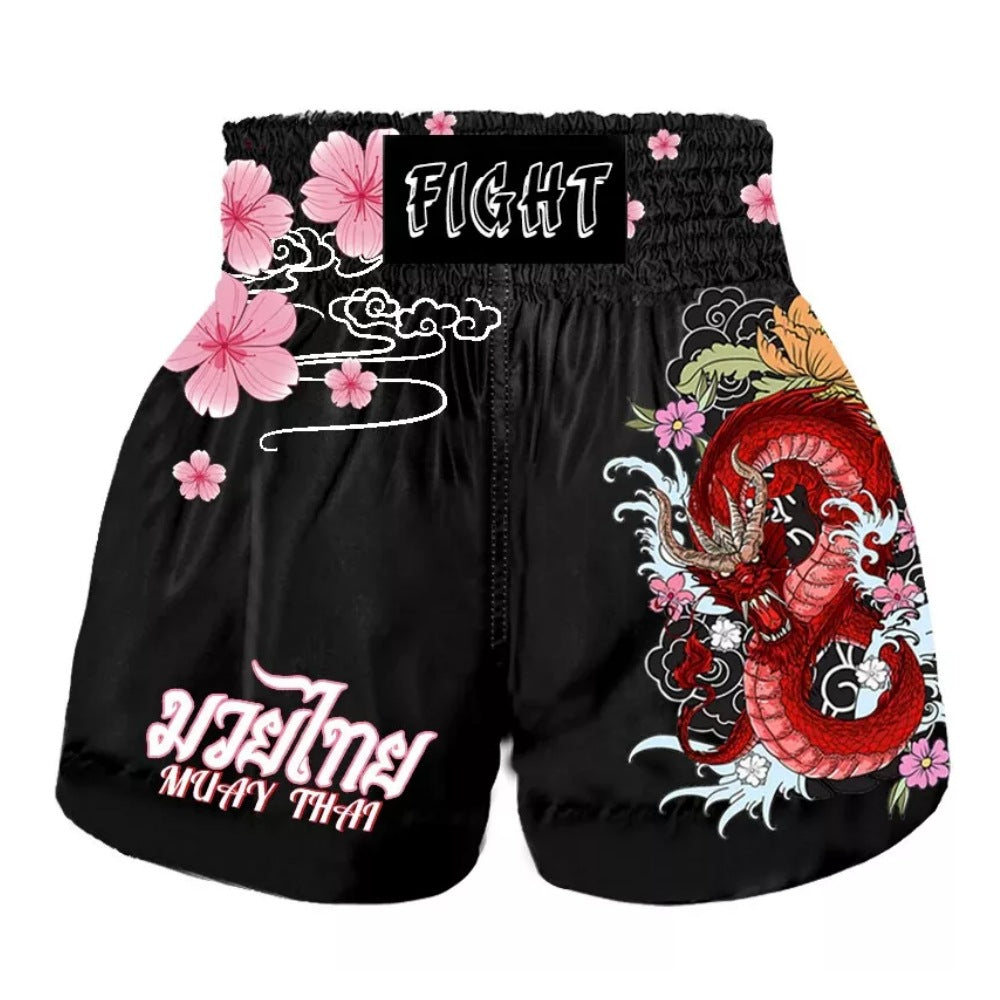 Muay Thai Shorts Fighting Taekwondo Sanda Martial Arts Boxing Training Pant