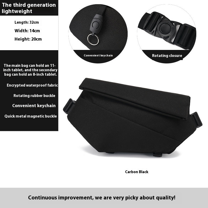 Crossbody Multifunctional Sports Fitness Chest Bag