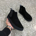 Autumn And Winter Warm Men's Casual All-matching Korean Cotton Shoes